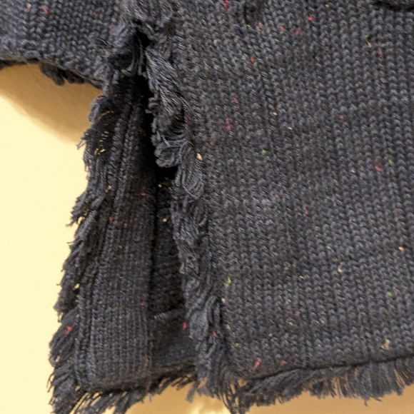 Cabi Knit Duchess Cardigan Blue Flecked Sweater size small like new condition - Picture 11 of 16
